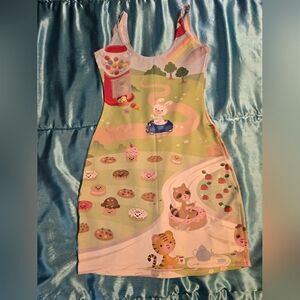 BlackMilk Animal Town Dress Size Medium